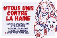 Hashtag tous unis contre la haine