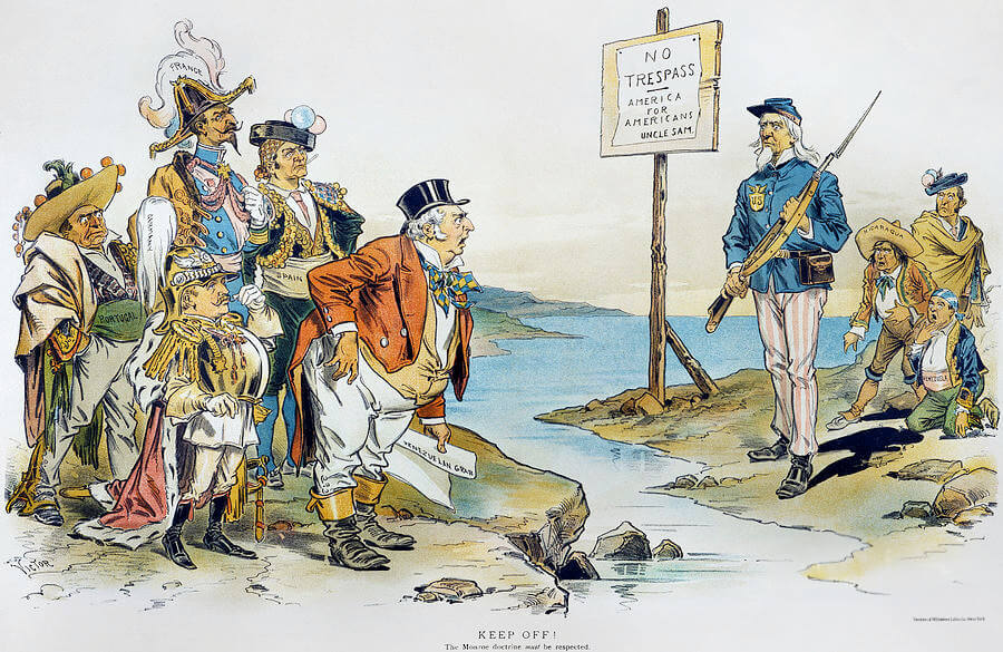 «Monroe Doctrine, 1896» est une photographie de Granger publiée le 9 septembre 2012