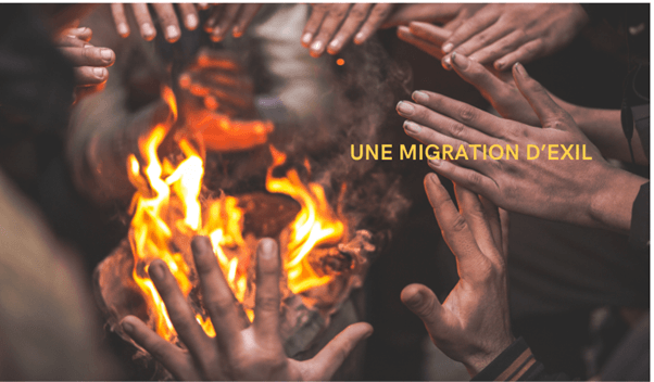 Une migration d’exil