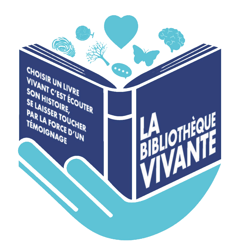 Une main tenant un livre ouvert laissant s'échapper de multiples symboles